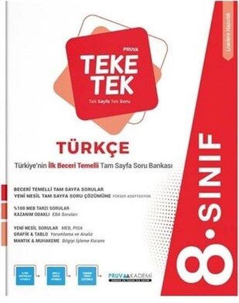 KolektifTürkçe8. Sınıf Türkçe Teke Tek Soru Bankası