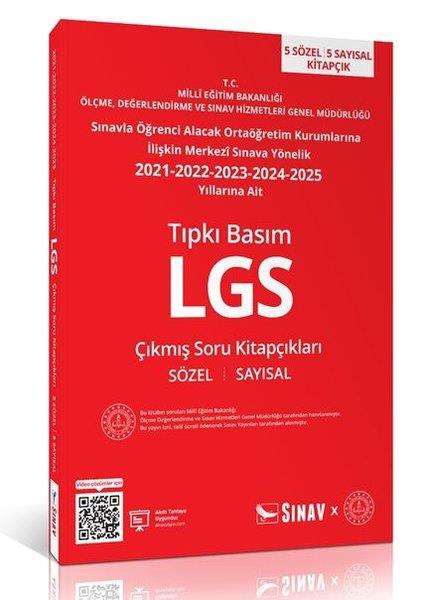 KolektifLGS Tüm Dersler8.Sınıf LGS Tıpkı Basım Son 5 Yıl Çıkmış Soru Kitapçıkları