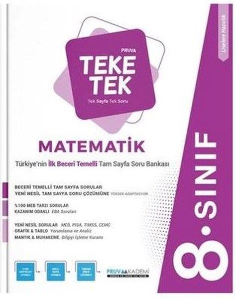 KolektifMatematik8. Sınıf Matematik Teke Tek Soru Bankası