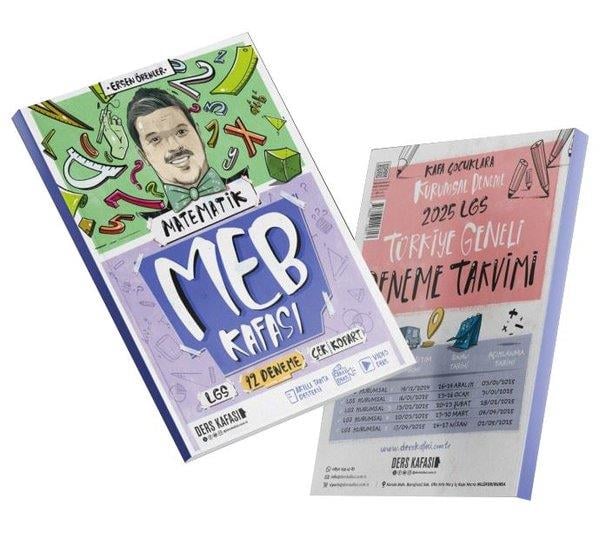 Ersen ÖrenlerMatematik8. Sınıf LGS Matematik MEB Kafası 12 Çek Kopart Deneme Ders Kafası 2024