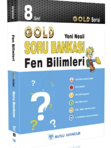 KolektifFen Bilimleri8. Sınıf Fen Bilimleri Gold Yeni Nesil Soru Bankası
