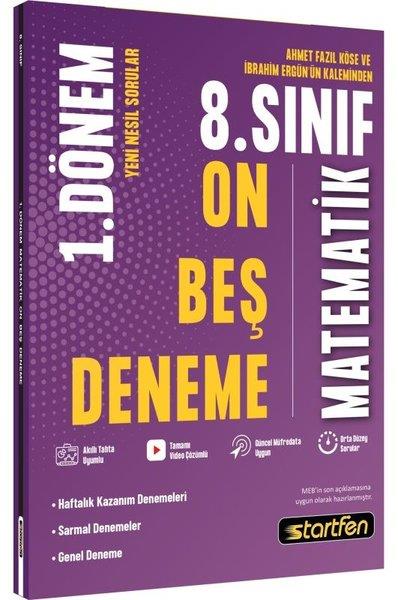 KolektifMatematik8. Sınıf 1. Dönem 15'Li Matematik Denemesi