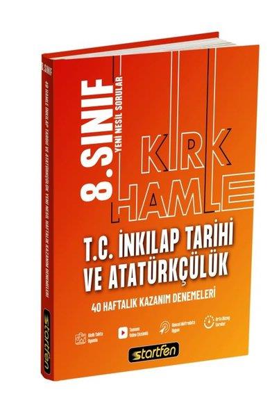 KolektifT.C. Inkilap Tarihi Ve Atatürkçülük8. Sınıf İnkılap Tarihi 40 Deneme Haftalık Kazanım Denemeleri