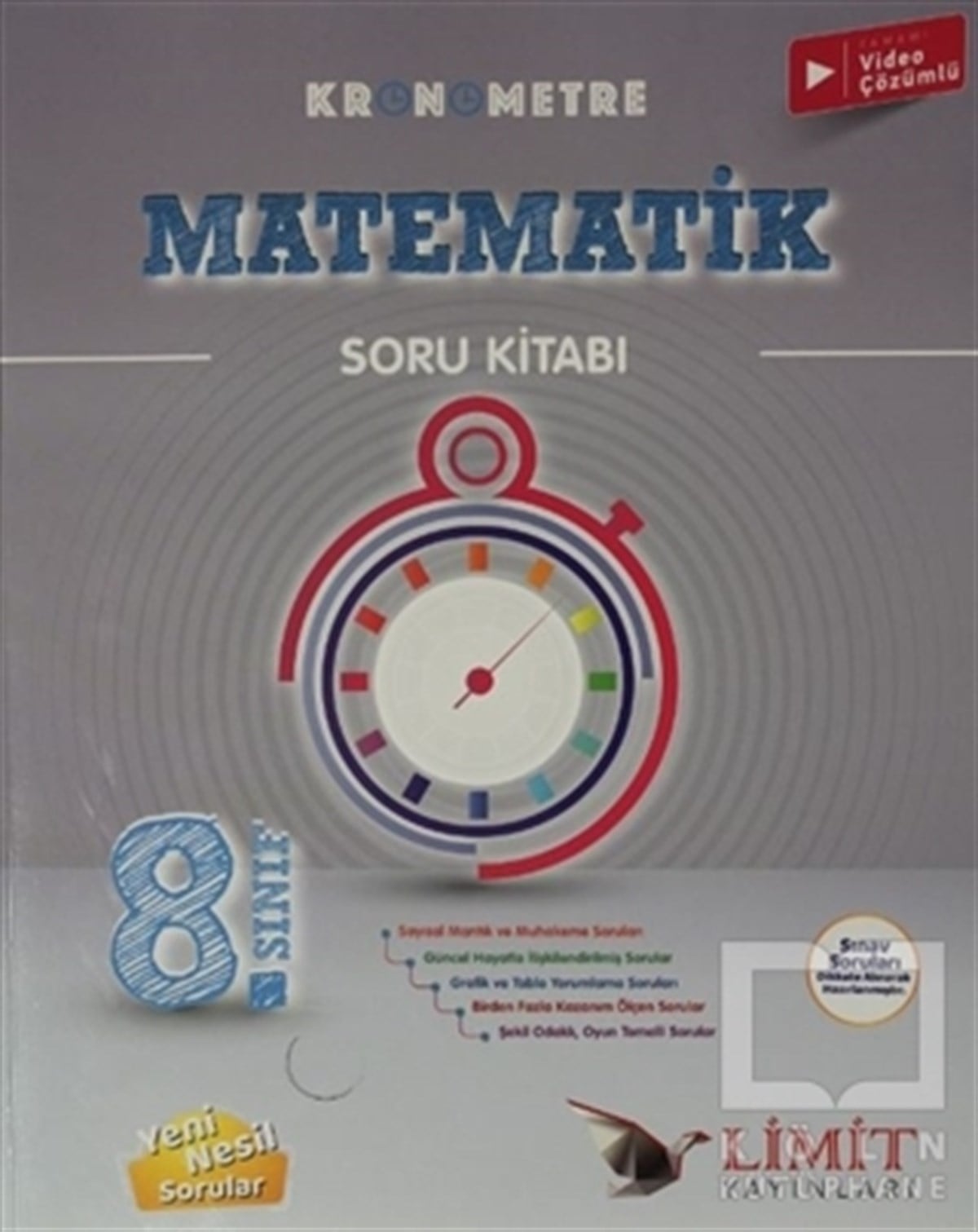 KolektifSınavlara Hazırlık Kitapları8. Sınıf Kronometre Matematik Soru Kitabı