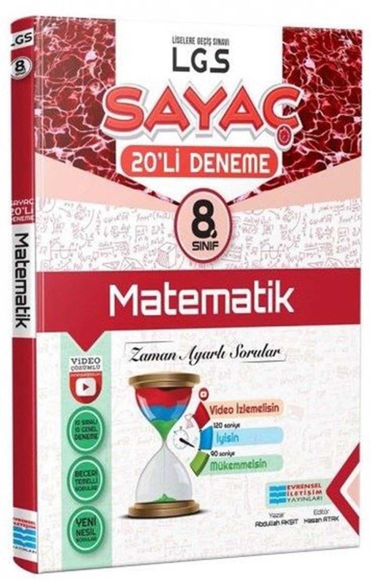 KolektifMatematik8. Sınıf LGS Matematik Video Çözümlü 20'li Sayaç Deneme