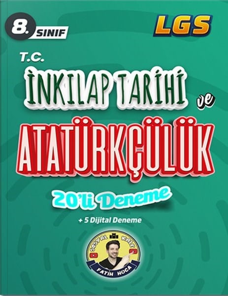 KolektifT.C. Inkilap Tarihi Ve Atatürkçülük8. Sınıf Sosyal Kale 20'li Deneme