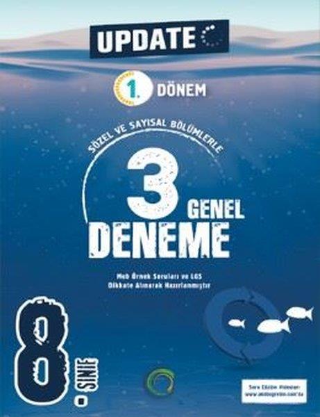 KolektifTüm Dersler8. Sınıf Update 1. Dönem 3 Genel Deneme