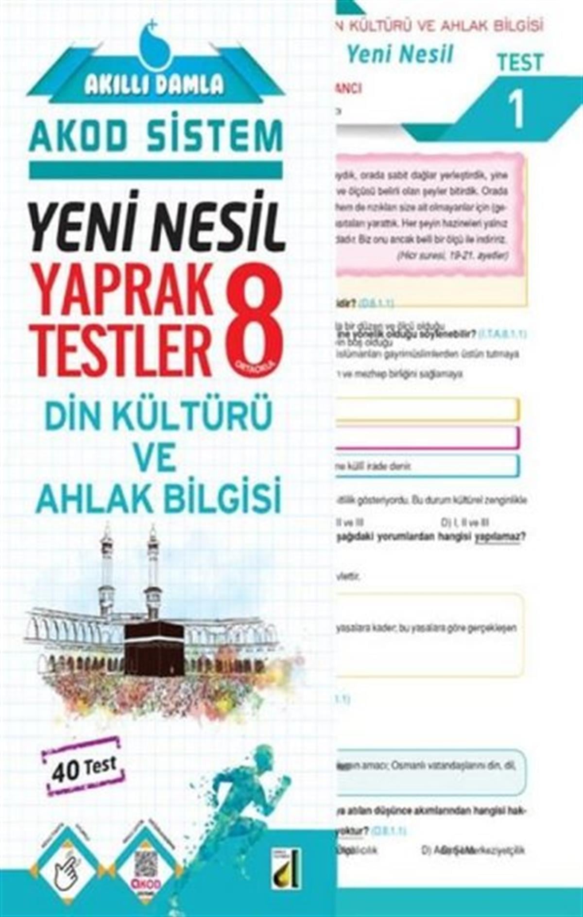 KolektifLGS Din Kültürü Ve Ahlak Bilgisi8.Sınıf Din Kültürü ve Ahlak Bilgisi Yeni Nesil Yaprak Testler