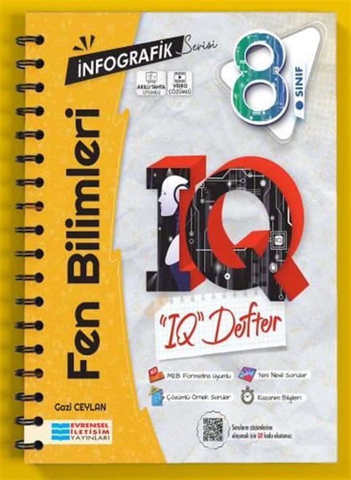 KolektifFen Bilimleri8.Sınıf Fen Bilimleri İnfografik Serisi IQ Akıllı Defter