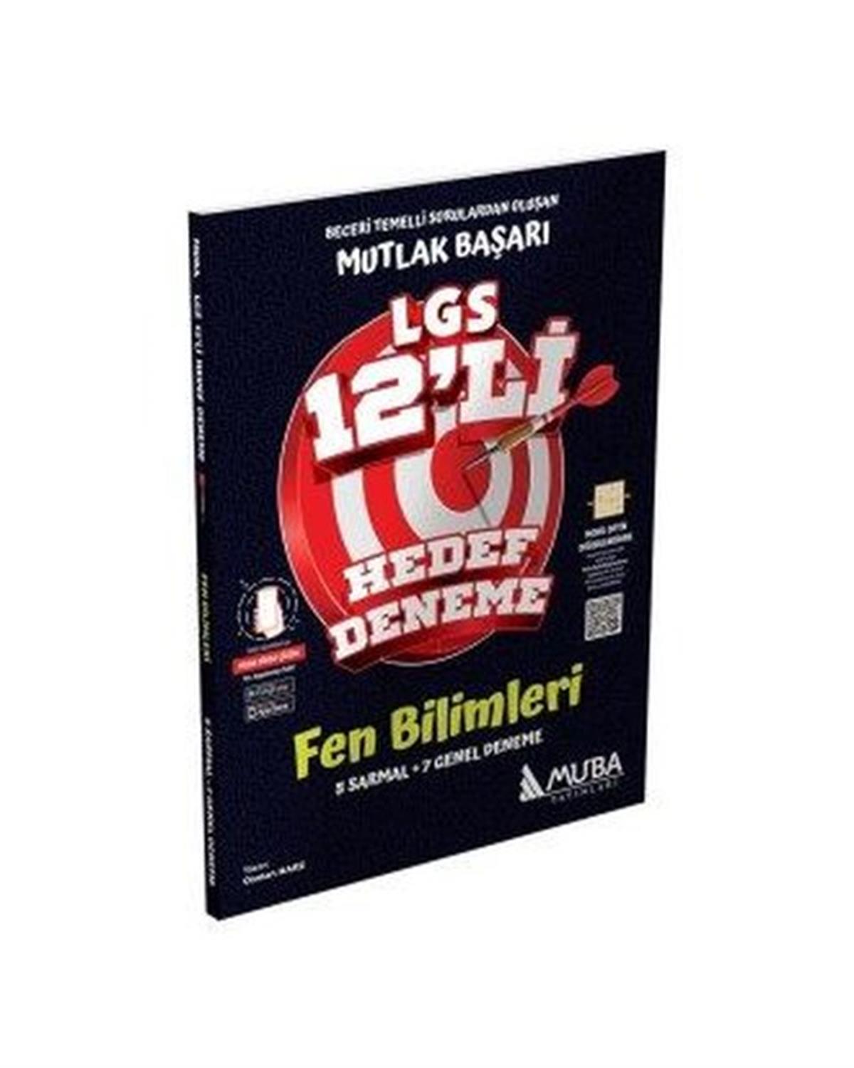 KolektifLGS Fen Bilimleri8.Sınıf LGS Fen Bilimleri 12'li Hedef Deneme