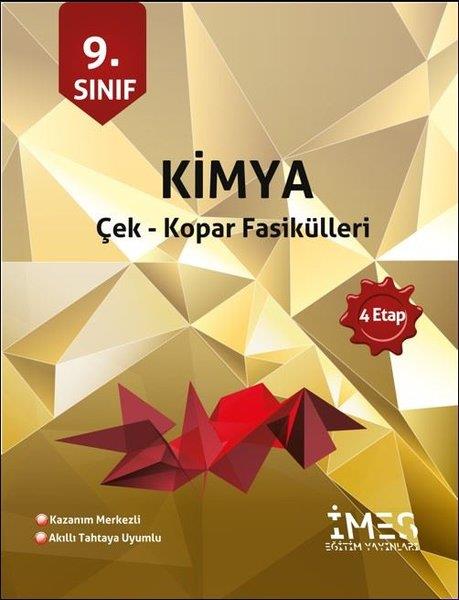 KolektifKimya9.Sınıf Kimya Çek - Kopar Fasikülleri 4 Etap