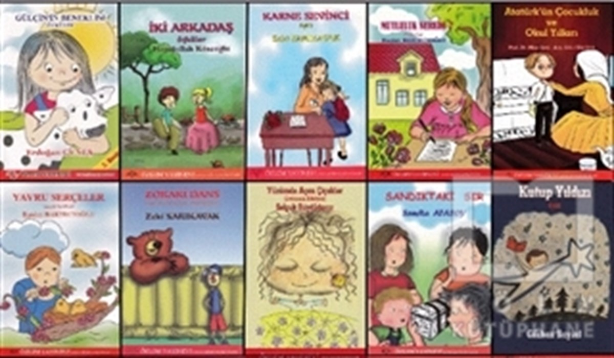 Mine ErolKinder Romane9 Yaş Öykü (10 Kitap Takım)