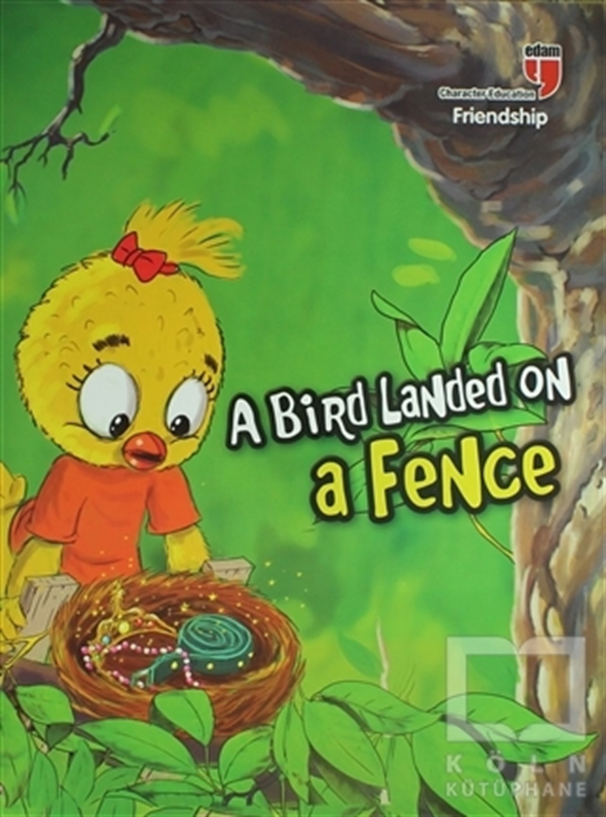 A Bird Landed on a Fence - Freindship
