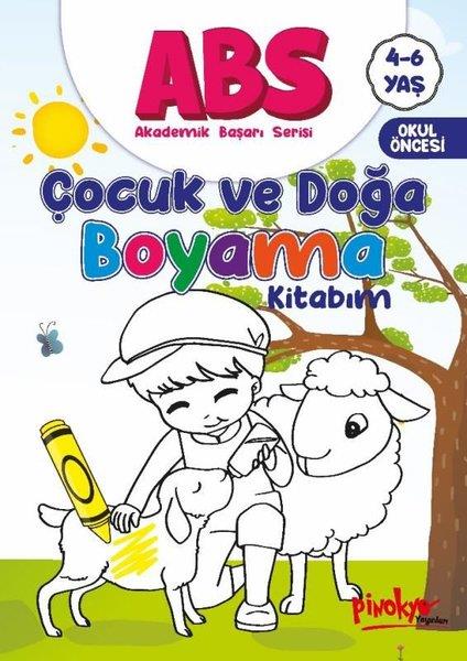 Buçe DayıEgitim Etkinlik KitaplariABS Çocuk ve Doğa Boyama Kitabım 4 - 6 Yaş