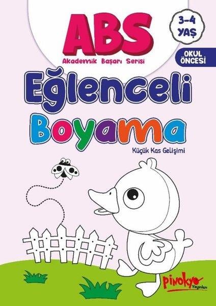 Buçe DayıEgitim Etkinlik KitaplariABS Eğlenceli Boyama Küçük Kas Gelişimi 3 - 4 Yaş
