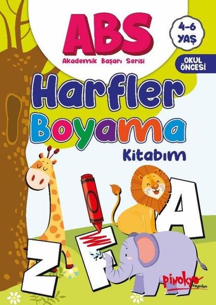 Buçe DayıEgitim Etkinlik KitaplariABS Harfler Boyama Kitabım 4 - 6 Yaş