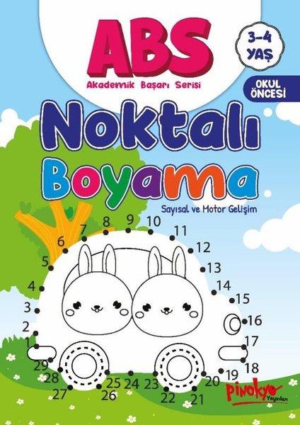 Buçe DayıEgitim Etkinlik KitaplariABS Noktalı Boyama Sayısal ve Motor Gelişim 3 - 4 Yaş