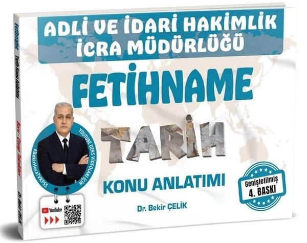 Bekir ÇelikDiger Sinavlara HazirlikAdli İdari Hakimlik İcra Müdürlüğü - Fetihname Tarih Konu Anlatımı