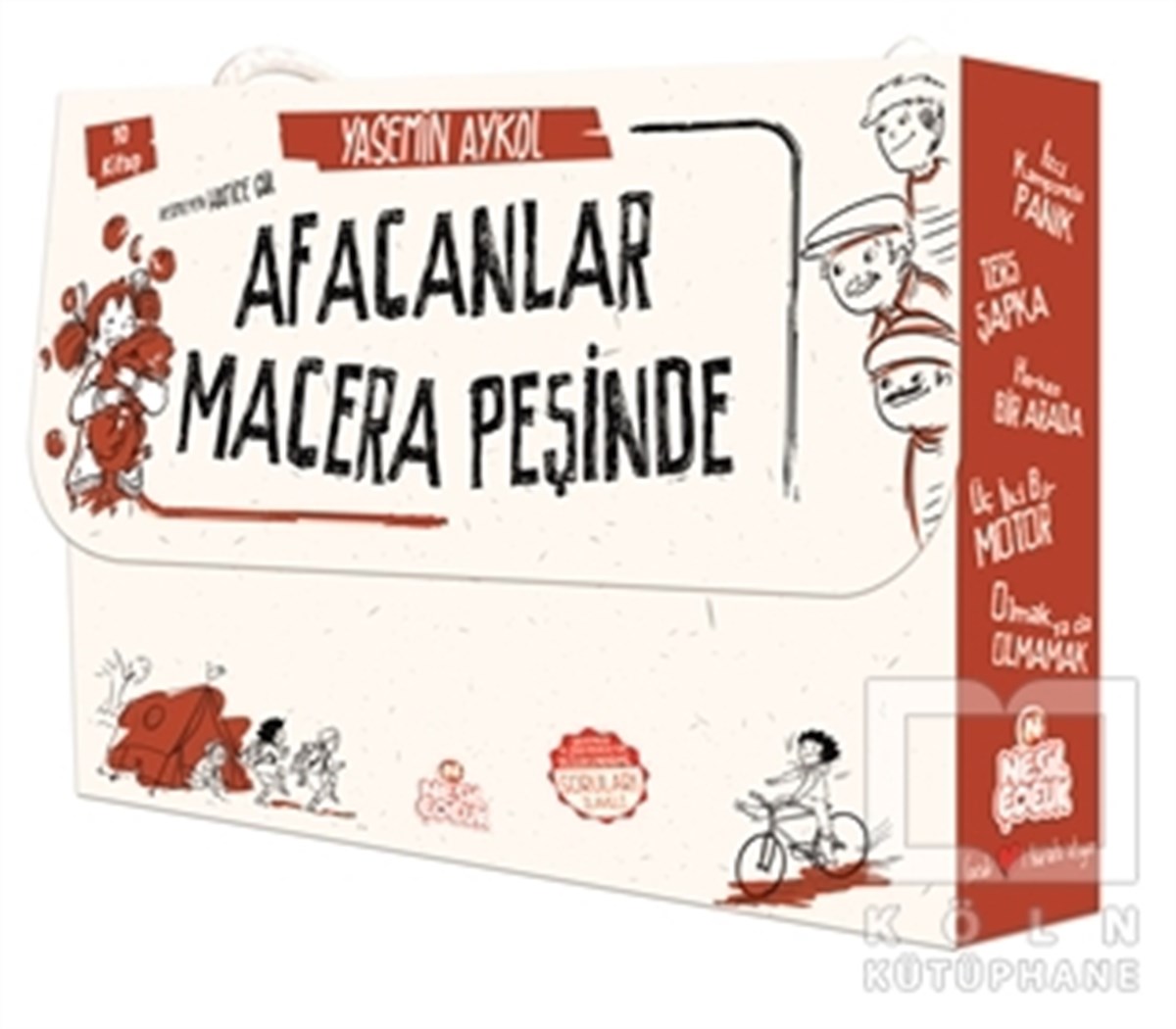 Yasemin AykolÇocuk Hikaye KitaplarıAfacanlar Macera Peşinde (10 Kitap Takım)
