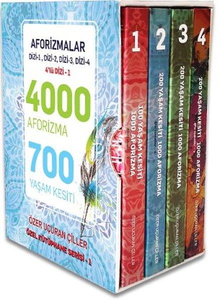 Özer Uçuran ÇillerKişisel Gelişim KitaplarıAforizmalar Serisi-4 Kitap Takım Kutulu