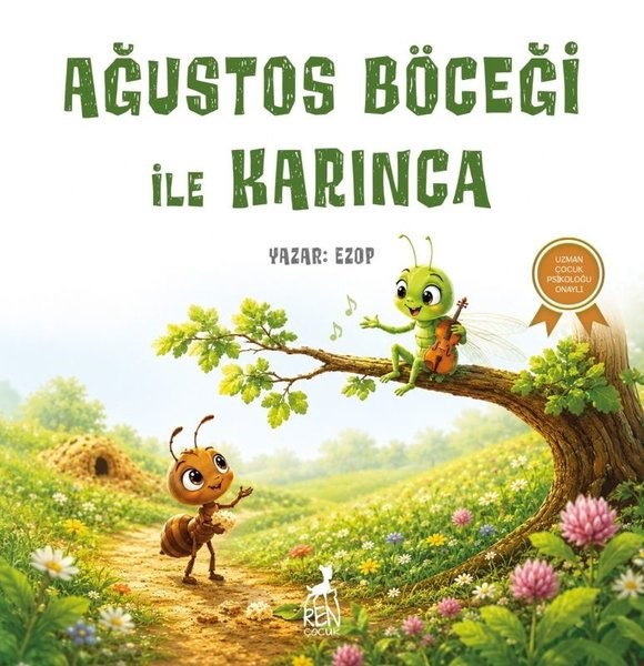 EzopEgitim Etkinlik KitaplariAğustos Böceği İle Karınca