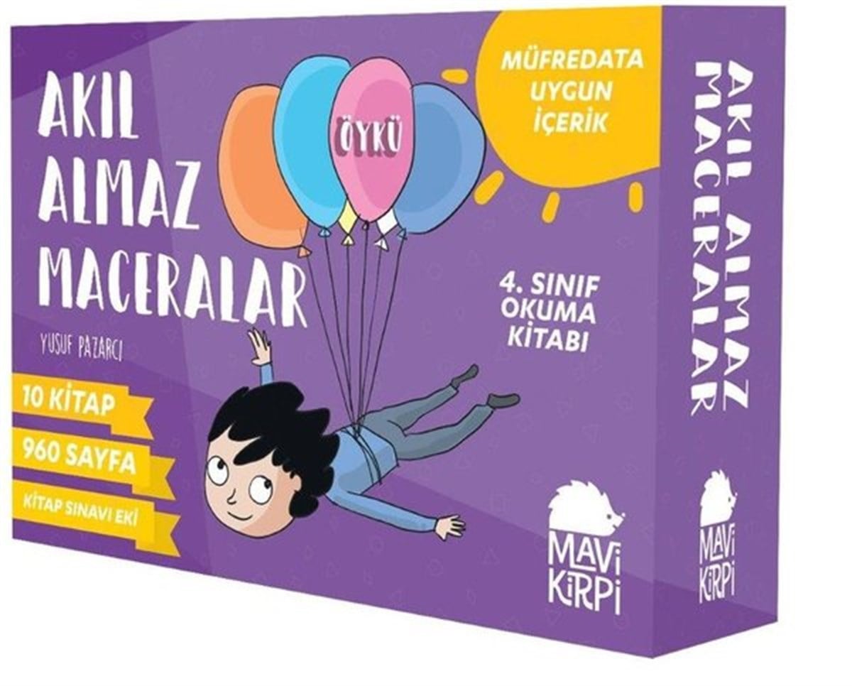 Yusuf PazarcıÇocuk Gençlik RomanlarıAkıl Almaz Maceralar Seti-10 Kitap Takım
