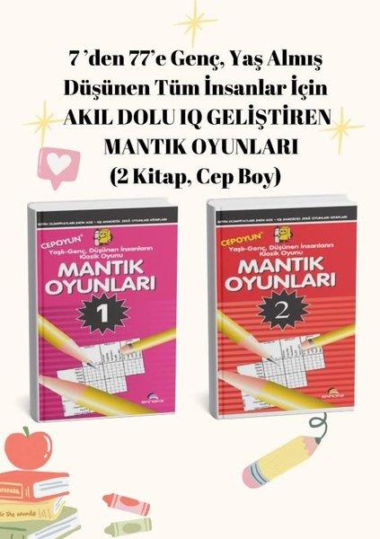 KolektifBilmece & Bulmaca KitaplarıAkıl Dolu IQ Geliştiren Mantık Oyunları Seti - 2 Kitap Takım