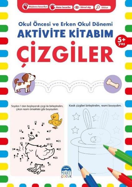 KolektifEgitim Etkinlik KitaplariAktivite Kitabım - Çizgiler  5+ Yaş - Okul Öncesi ve Erken Okul Dönemi