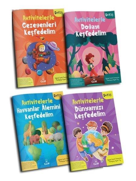 KolektifEtkinlik KitaplarıAktivitelerle Keşfedelim Serisi Seti - 4 Kitap Takım