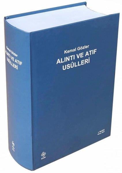 Kemal GözlerEğitimAlıntı ve Atıf Usulleri