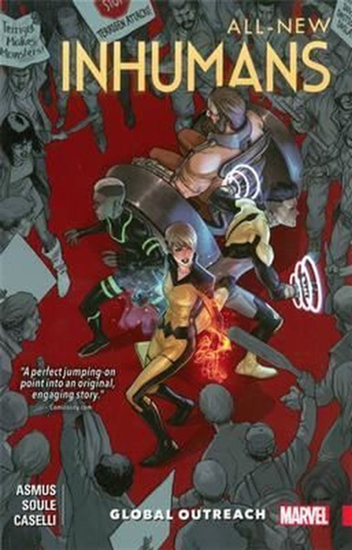 James AsmusGraphic NovelAll-New Inhumans Vol. 1: Global Outreach