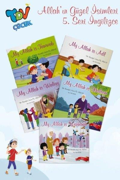 Nur Tok YeğinIslami Çocuk KitaplariAllah'ın Güzel İsimleri 5. Seri Seti - 5 Kitap Takım - The Beautiful Names of Allah