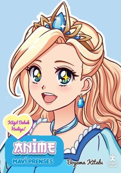 KolektifMalbücherAnime Mavi Prenses Boyama Kitabı