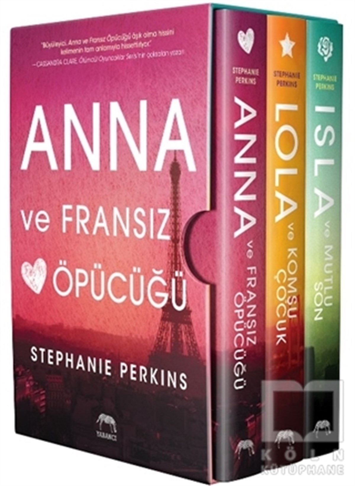 Stephanie PerkinsTürkçe RomanlarAnna-Lola-Isla Kutu Seti (3 Kitap Takım)