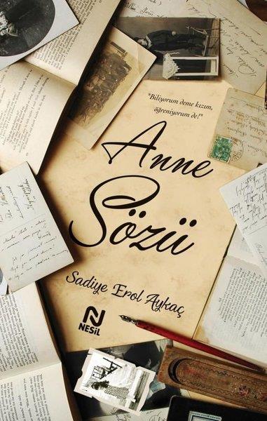 Sadiye Erol AykaçDeneme KitaplarıAnne Sözü