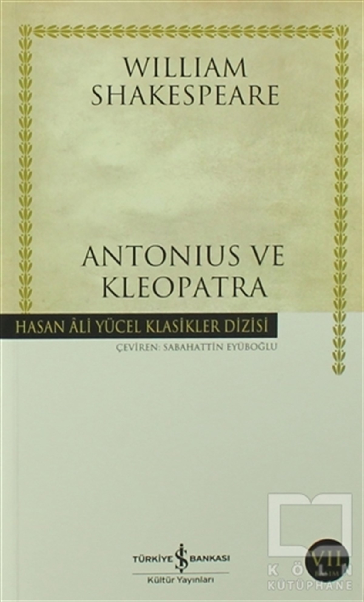 William ShakespeareSenaryoAntonius ve Kleopatra