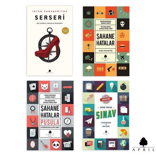 KolektifDünya RomanApril İnteraktif Seti - 4 Kitap Takım
