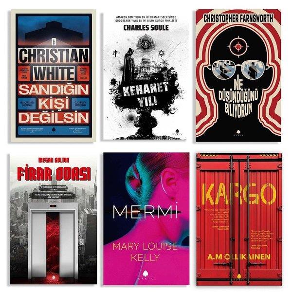 KolektifDünya RomanApril Polisiye ve Macera Seti - 6 Kitap Takım