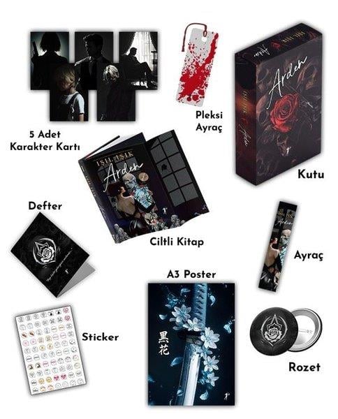 Işıl IşıkPolisiye Romanlar & Cinayet RomanlarıArden 1 - Özel Kutulu Set