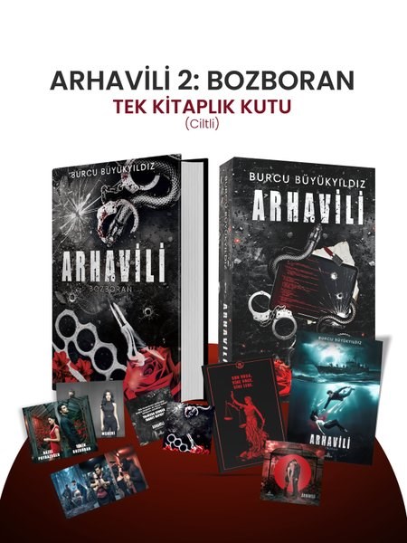 Burcu BüyükyıldızTürk RomaniArhavili 2 - Bozboran - Tek Kitaplık Kutu