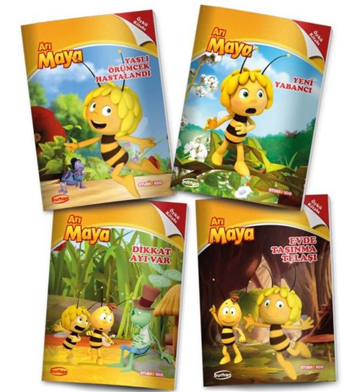 KolektifEgitim Etkinlik KitaplariArı Maya Öykü Kitapları Seti - 4 Kitap Takım