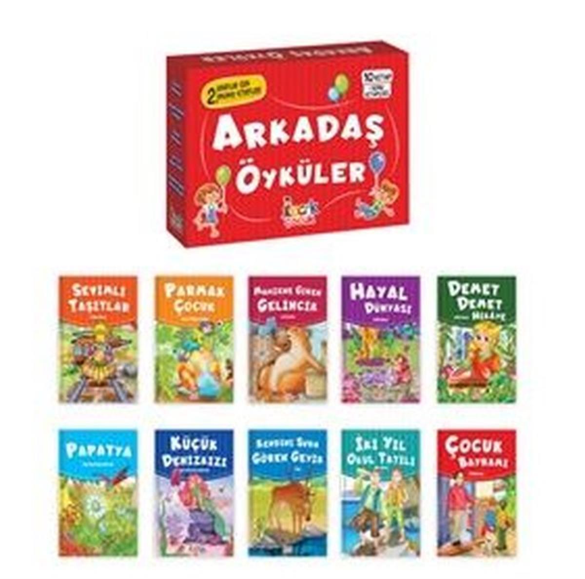 KolektifÇocuk Gençlik RomanlarıArkadaş Öyküler Seti - 10 Kitap+ Soru Kitapçığı Takım