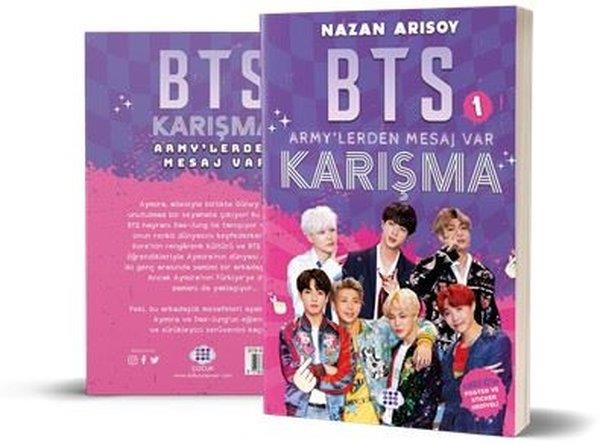 Nazan ArısoyÇocuk Gençlik RomanlarıArmy'lerden Mesaj Var - BTS Cilt 1 - Kokulu Kitap - Poster ve Sticker Hediyeli