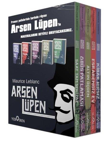 Maurice LeblancKrimisArsen Lüpen Seti - Kutulu - 5 Kitap Takım
