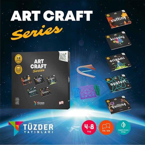 KolektifEgitim Etkinlik KitaplariArt Craft Series El Becerileri Seti - 5 Kitap Takım