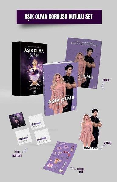 Zeynep SeyAşk Kitapları & Aşk RomanlarıAşık Olma Korkusu Kutulu Set