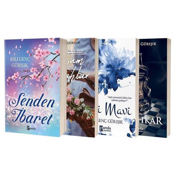 Aslı Genç GürışıkTürk RomaniAslı Genç Gürışık Seti - 4 Kitap Takım