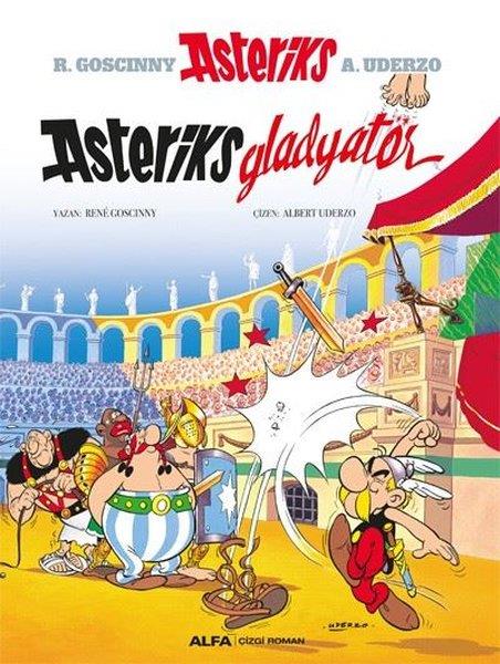 Rene GoscinnyÇizgi RomanlarAsteriks - Gladyatör