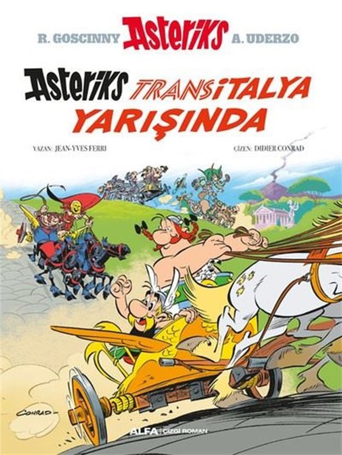 Jean-Yves FerriÇizgi RomanlarAsteriks Transitalya Yarışında