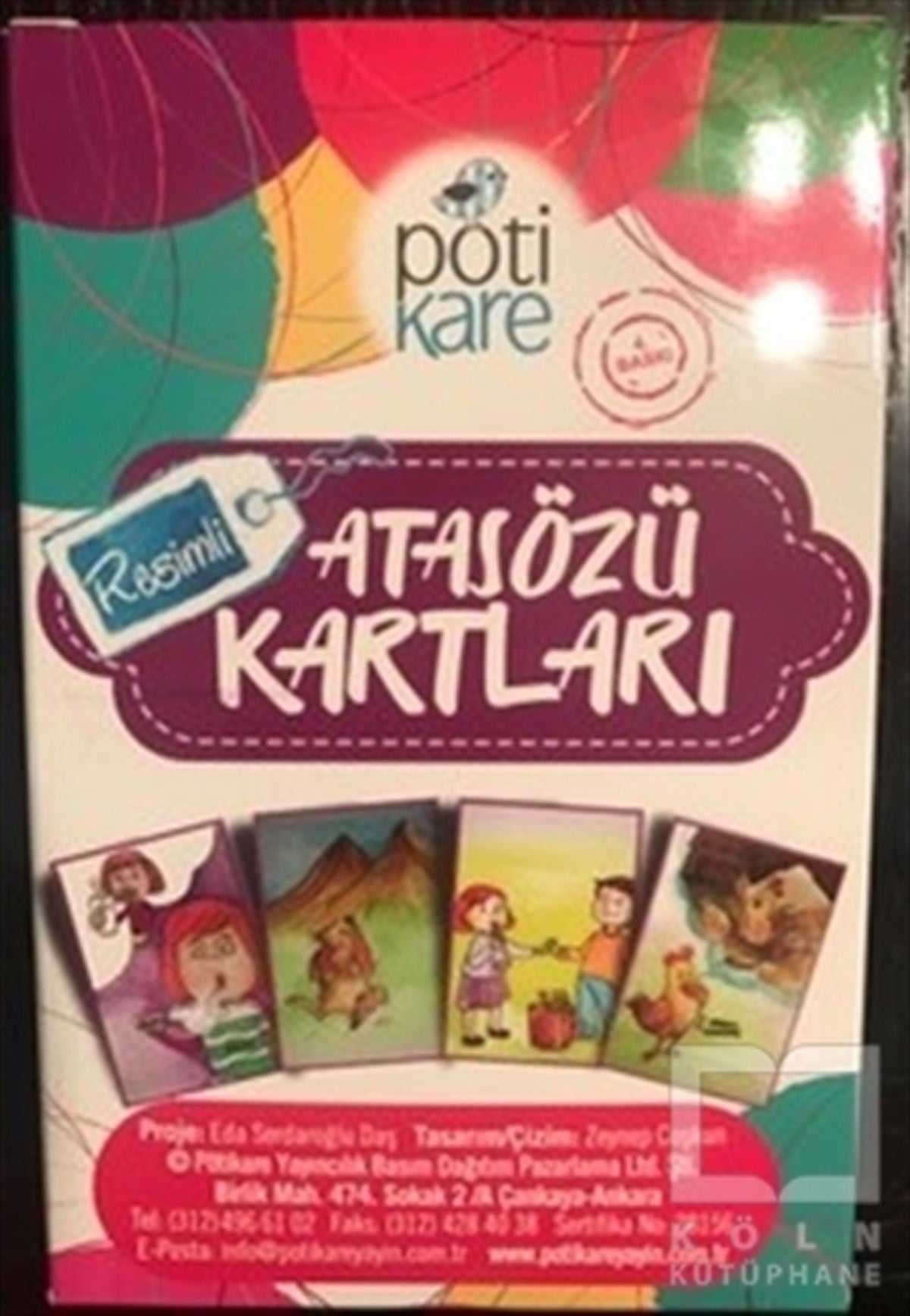Resimli Atasözü Kartları